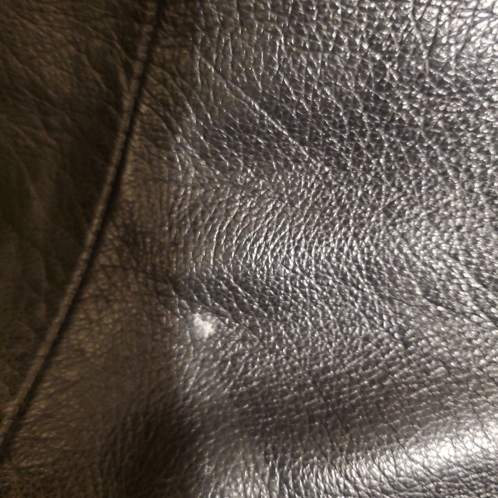 Adler Black Leather Zip-Front Women's Jacket - Picture 10 of 12